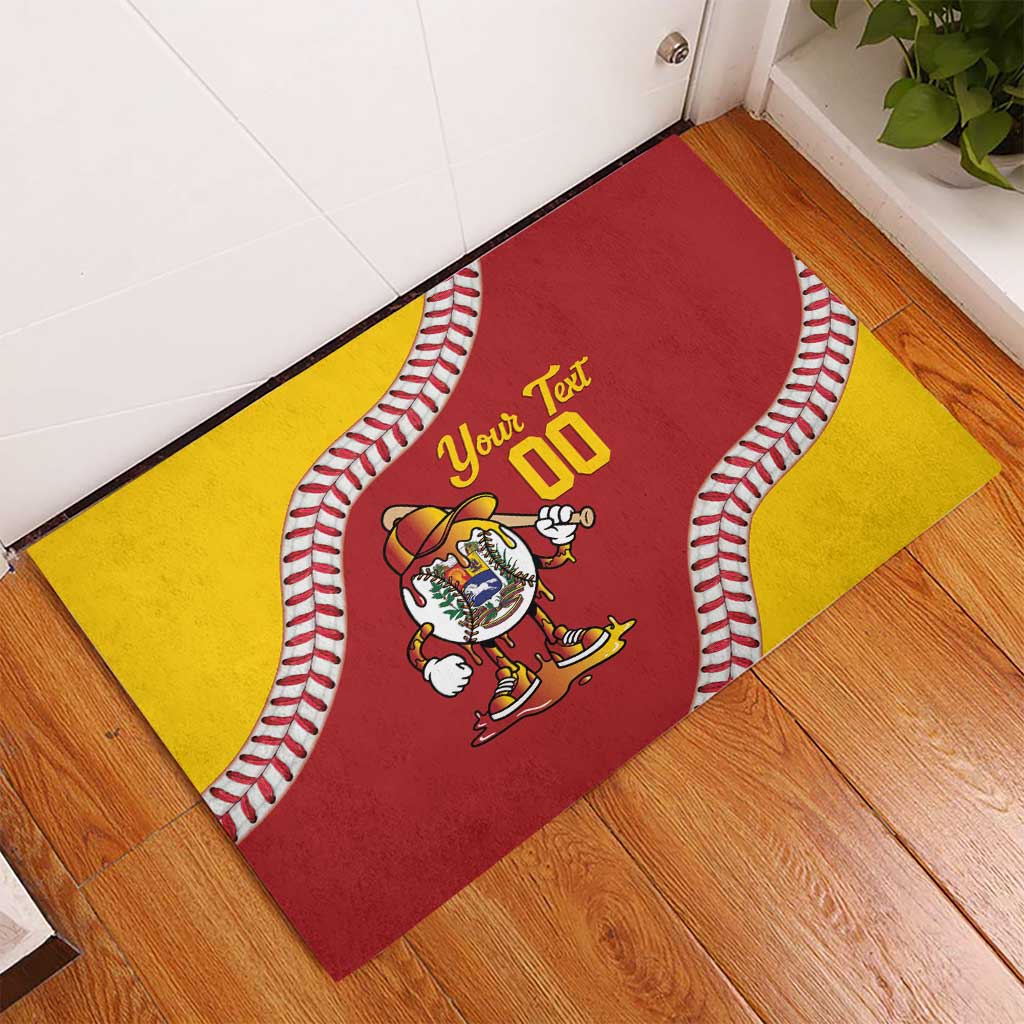 Venezuela 2026 Baseball Custom Rubber Doormat Go Champions Drip Style