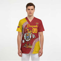 Venezuela 2026 Baseball Custom Scrub Top Go Champions Drip Style