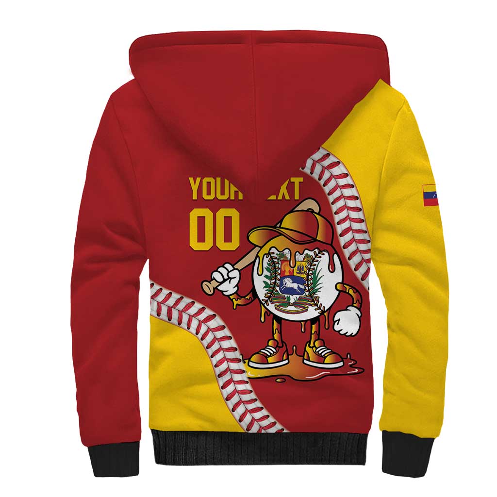 Venezuela 2026 Baseball Custom Sherpa Hoodie Go Champions Drip Style