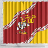 Venezuela 2026 Baseball Custom Shower Curtain Go Champions Drip Style