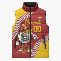 Venezuela 2026 Baseball Custom Sleeveless Puffer Jacket Go Champions Drip Style