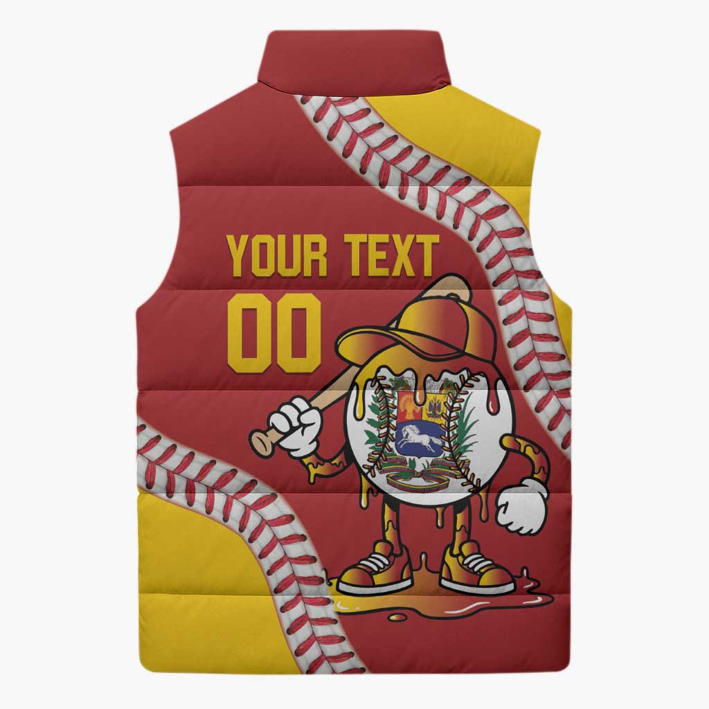 Venezuela 2026 Baseball Custom Sleeveless Puffer Jacket Go Champions Drip Style