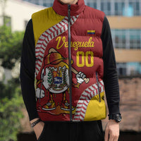 Venezuela 2026 Baseball Custom Sleeveless Puffer Jacket Go Champions Drip Style