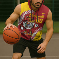 Venezuela 2026 Baseball Custom Sleeveless Zip Hoodie Go Champions Drip Style