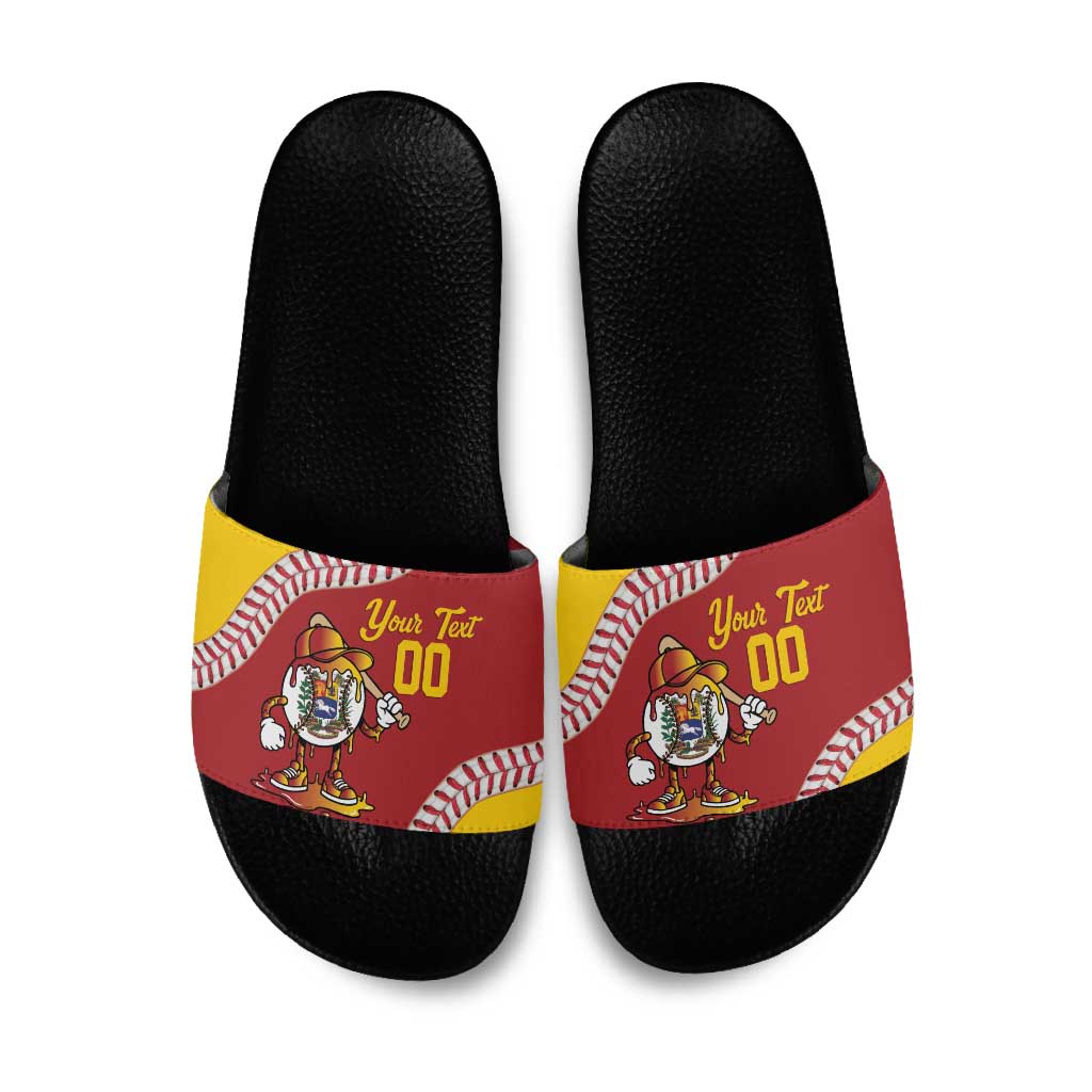 Venezuela 2026 Baseball Custom Slide Sandals Go Champions Drip Style
