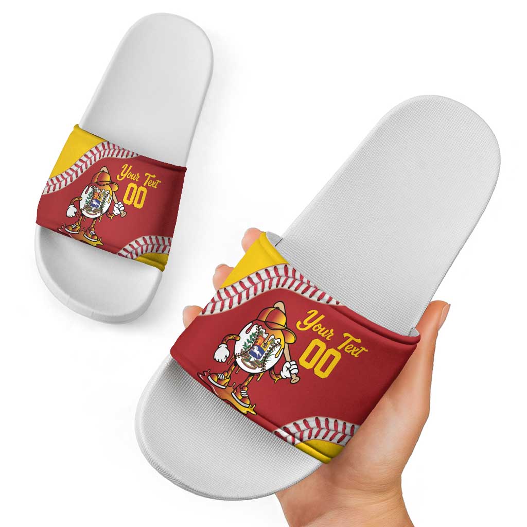 Venezuela 2026 Baseball Custom Slide Sandals Go Champions Drip Style