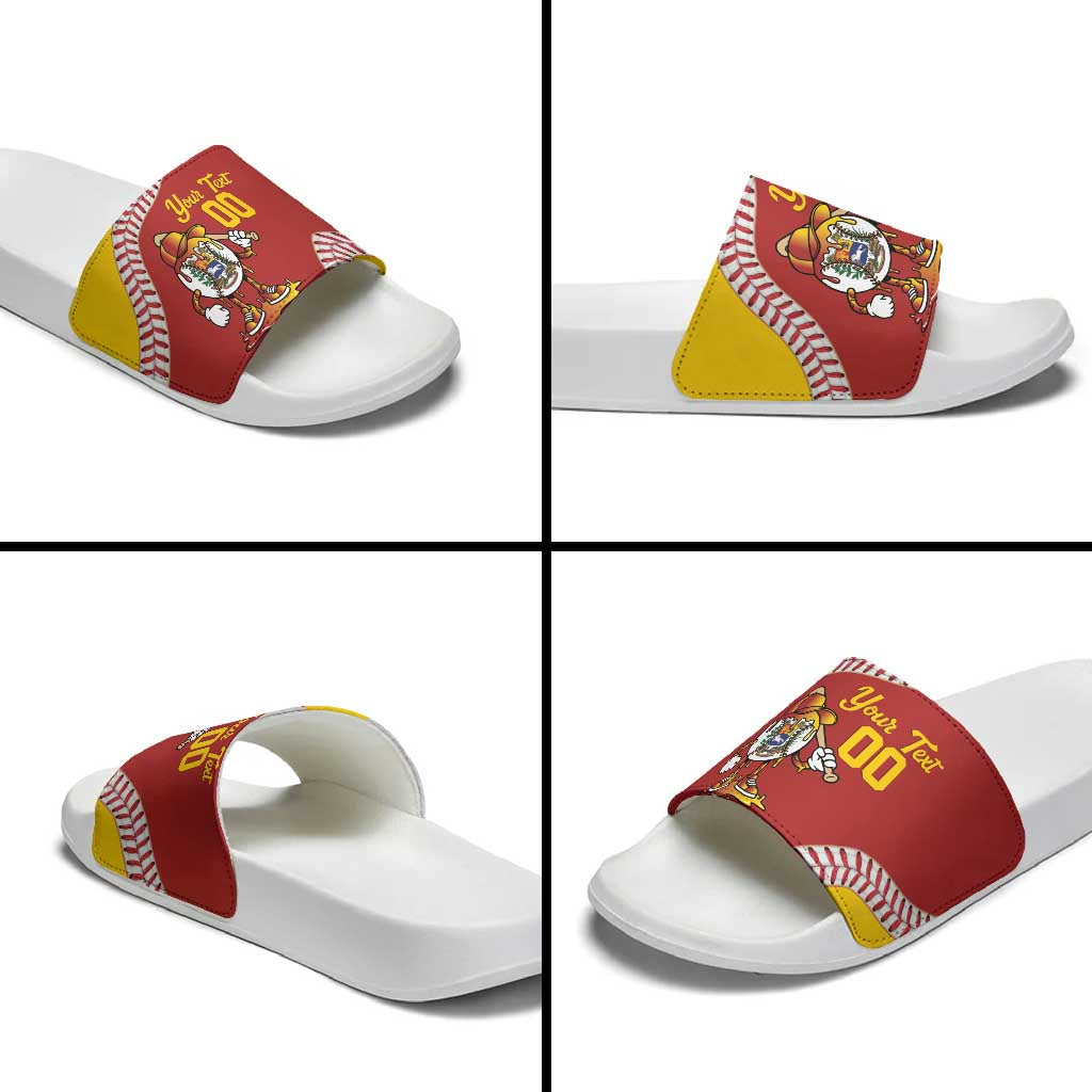 Venezuela 2026 Baseball Custom Slide Sandals Go Champions Drip Style
