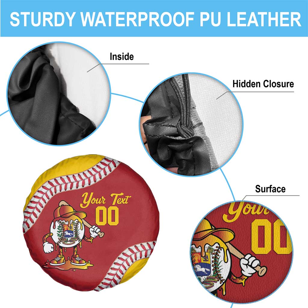 Venezuela 2026 Baseball Custom Spare Tire Cover Go Champions Drip Style