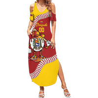 Venezuela 2026 Baseball Custom Summer Maxi Dress Go Champions Drip Style