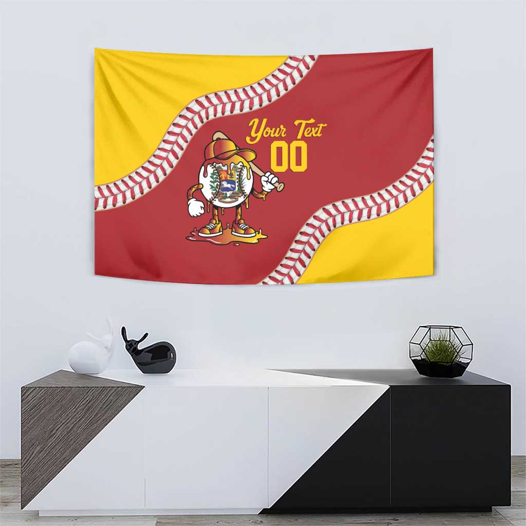 Venezuela 2026 Baseball Custom Tapestry Go Champions Drip Style