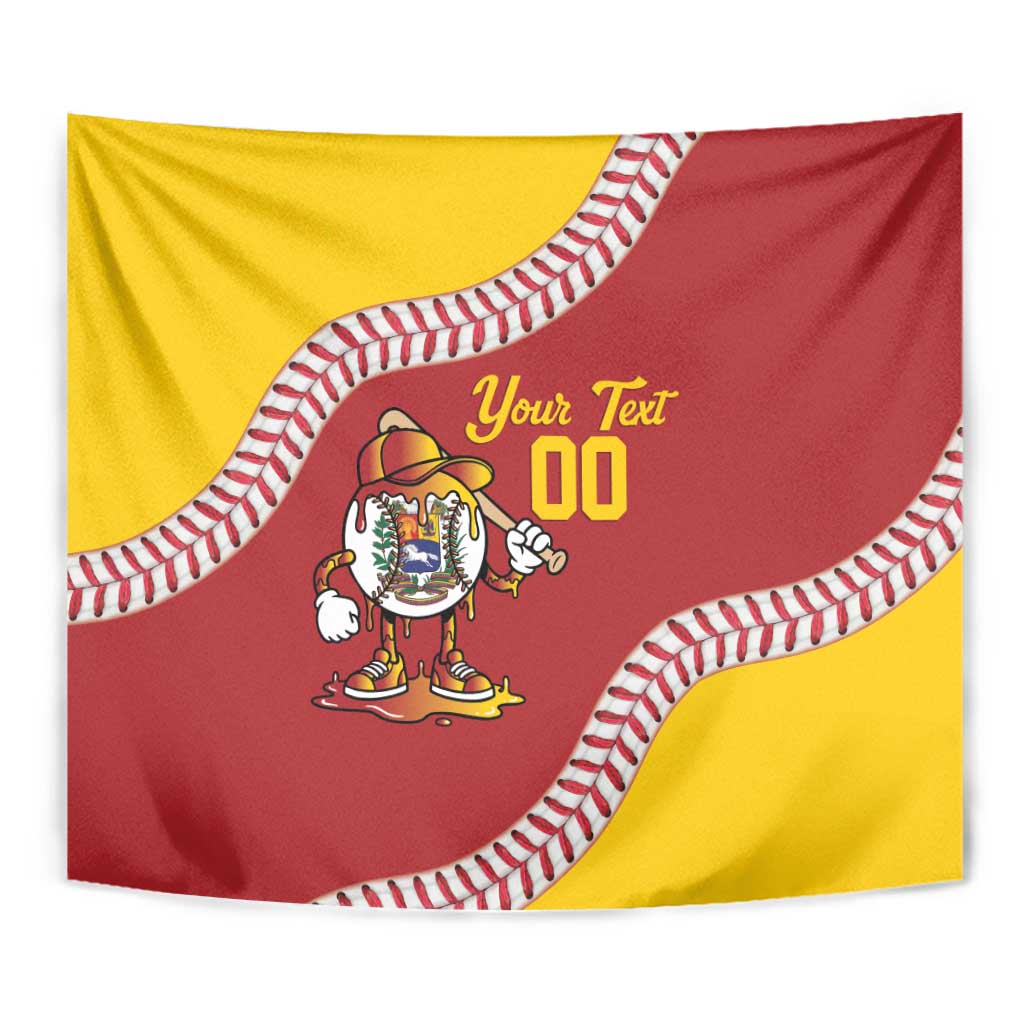 Venezuela 2026 Baseball Custom Tapestry Go Champions Drip Style