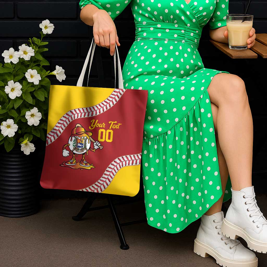 Venezuela 2026 Baseball Custom Tote Bag Go Champions Drip Style