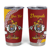 Venezuela 2026 Baseball Custom Tumbler Cup Go Champions Drip Style