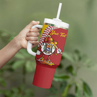 Venezuela 2026 Baseball Custom Tumbler With Handle Go Champions Drip Style