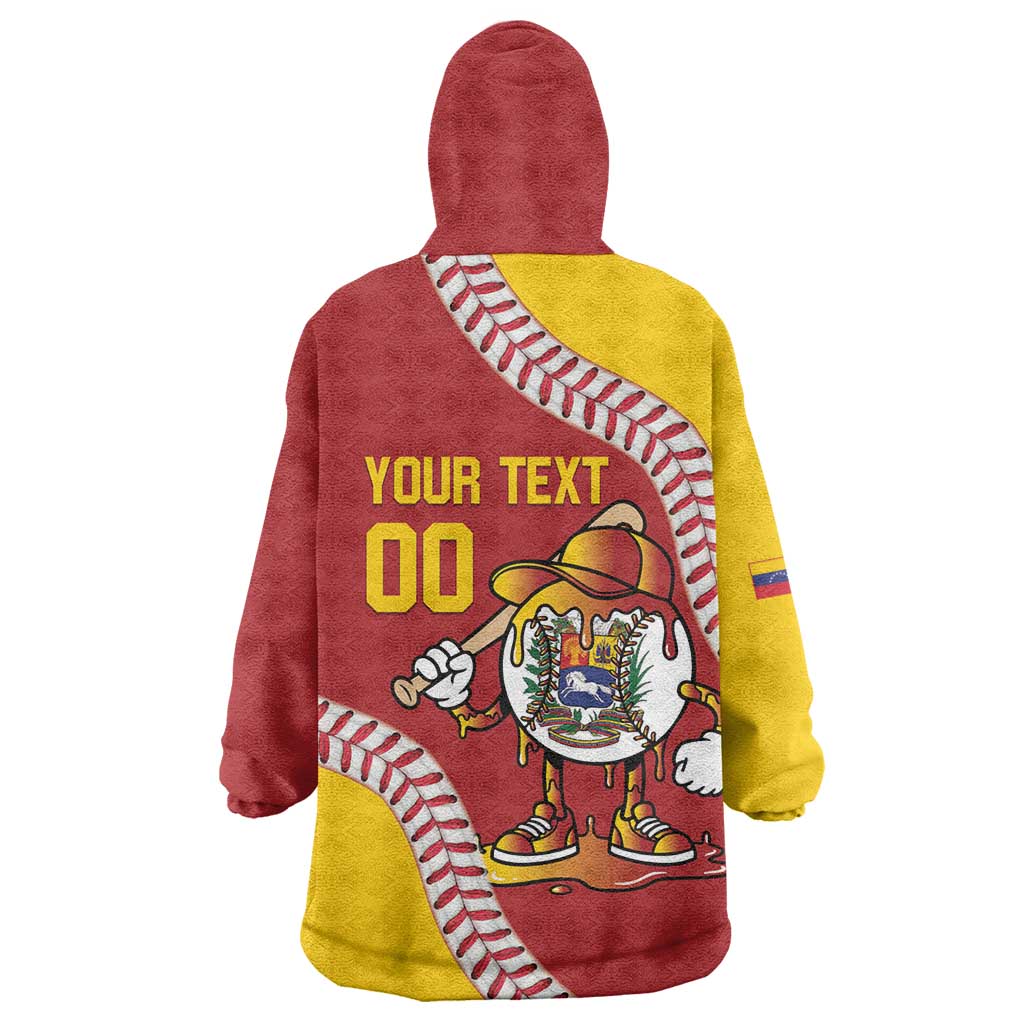 Venezuela 2026 Baseball Custom Wearable Blanket Hoodie Go Champions Drip Style