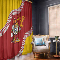 Venezuela 2026 Baseball Custom Window Curtain Go Champions Drip Style