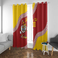 Venezuela 2026 Baseball Custom Window Curtain Go Champions Drip Style