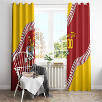 Venezuela 2026 Baseball Custom Window Curtain Go Champions Drip Style