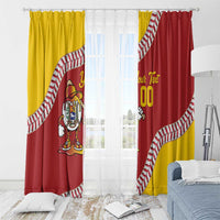 Venezuela 2026 Baseball Custom Window Curtain Go Champions Drip Style