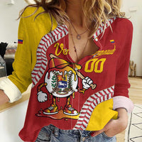 Venezuela 2026 Baseball Custom Women Casual Shirt Go Champions Drip Style