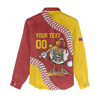Venezuela 2026 Baseball Custom Women Casual Shirt Go Champions Drip Style