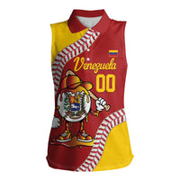 Venezuela 2026 Baseball Custom Women Sleeveless Polo Shirt Go Champions Drip Style
