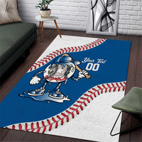 Italy 2026 Baseball Custom Area Rug Go Champions Drip Style