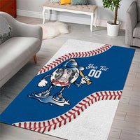 Italy 2026 Baseball Custom Area Rug Go Champions Drip Style