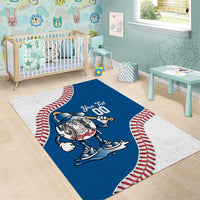 Italy 2026 Baseball Custom Area Rug Go Champions Drip Style