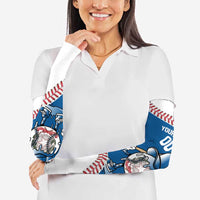 Italy 2026 Baseball Custom Arm Sleeves Go Champions Drip Style