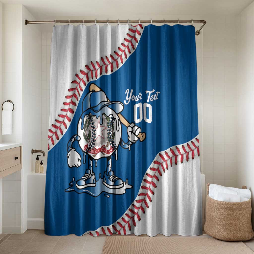 Italy 2026 Baseball Custom Bathroom Set Go Champions Drip Style
