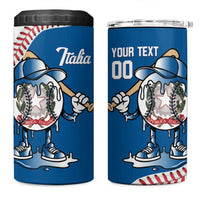 Italy 2026 Baseball Custom 4 in 1 Can Cooler Tumbler Go Champions Drip Style