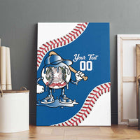 Italy 2026 Baseball Custom Canvas Wall Art Go Champions Drip Style