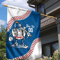 Italy 2026 Baseball Custom Garden Flag Go Champions Drip Style