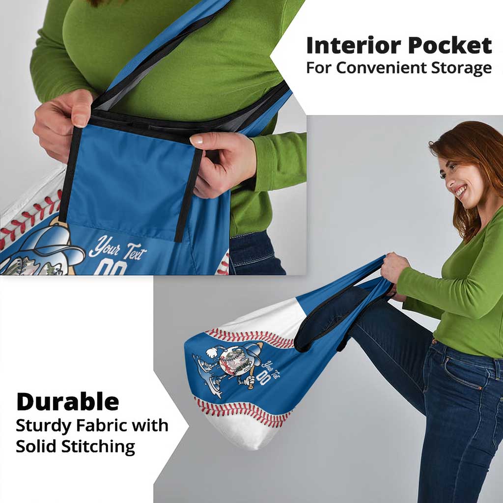 Italy 2026 Baseball Custom Grocery Bag Go Champions Drip Style
