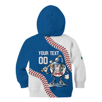 Italy 2026 Baseball Custom Kid Hoodie Go Champions Drip Style