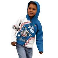 Italy 2026 Baseball Custom Kid Hoodie Go Champions Drip Style