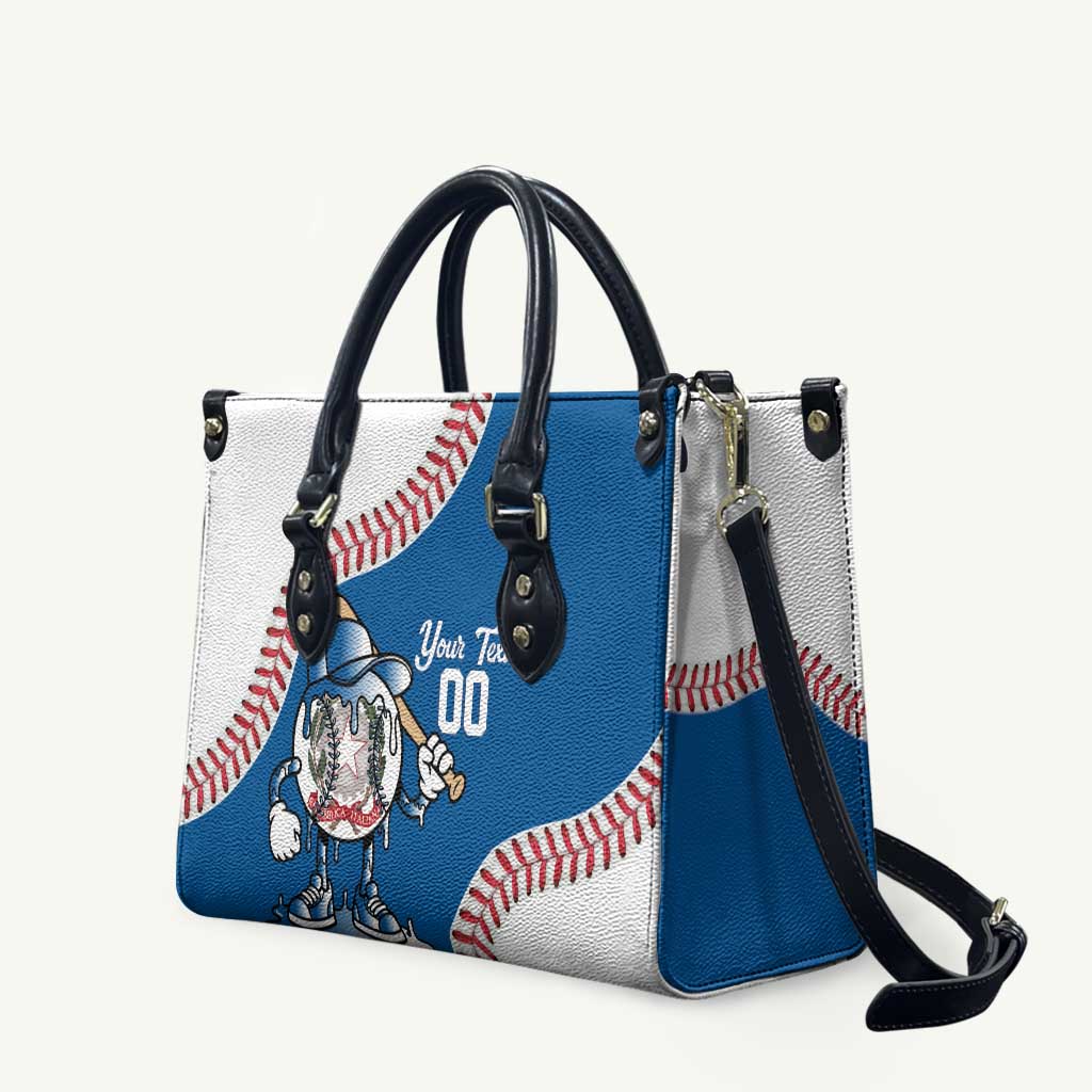 Italy 2026 Baseball Custom Leather Bag Go Champions Drip Style