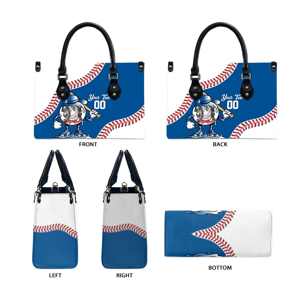 Italy 2026 Baseball Custom Leather Bag Go Champions Drip Style