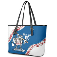 Italy 2026 Baseball Custom Leather Tote Bag Go Champions Drip Style