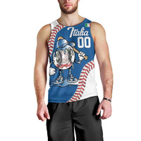 Italy 2026 Baseball Custom Men Tank Top Go Champions Drip Style