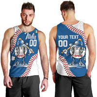Italy 2026 Baseball Custom Men Tank Top Go Champions Drip Style