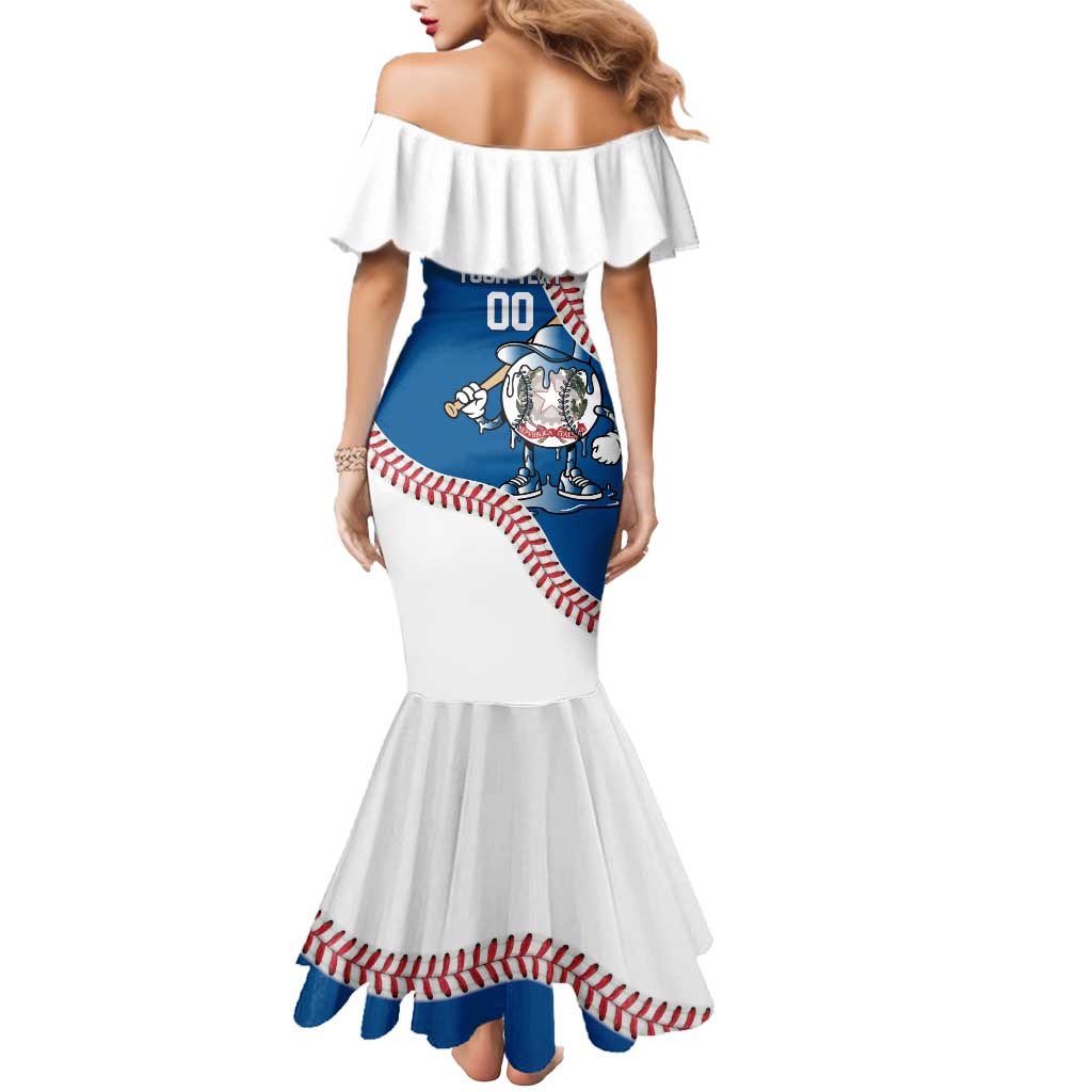 Italy 2026 Baseball Custom Mermaid Dress Go Champions Drip Style
