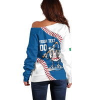 Italy 2026 Baseball Custom Off Shoulder Sweater Go Champions Drip Style
