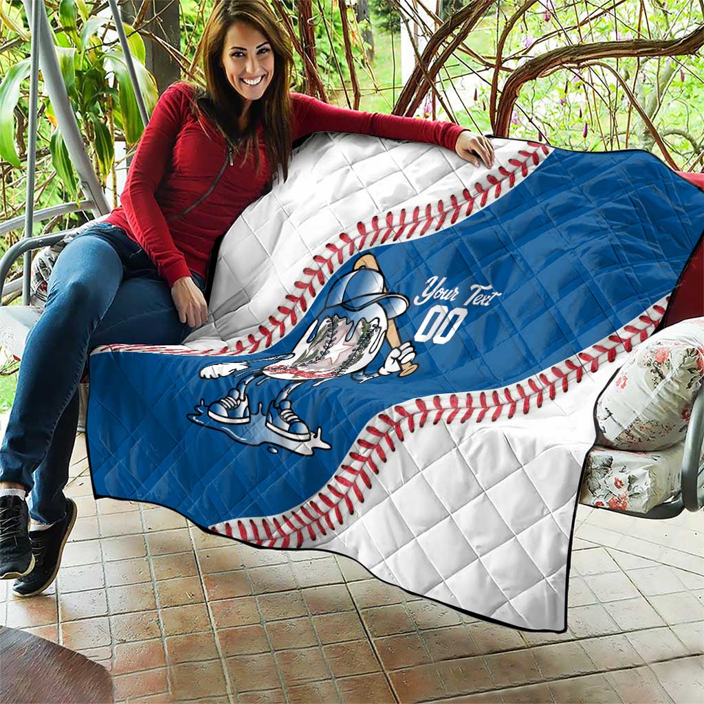 Italy 2026 Baseball Custom Quilt Go Champions Drip Style
