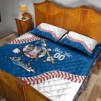 Italy 2026 Baseball Custom Quilt Bed Set Go Champions Drip Style