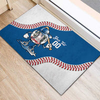 Italy 2026 Baseball Custom Rubber Doormat Go Champions Drip Style