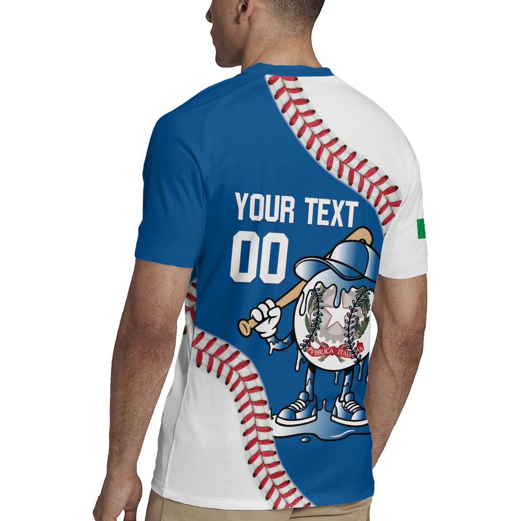 Italy 2026 Baseball Custom Rugby Jersey Go Champions Drip Style