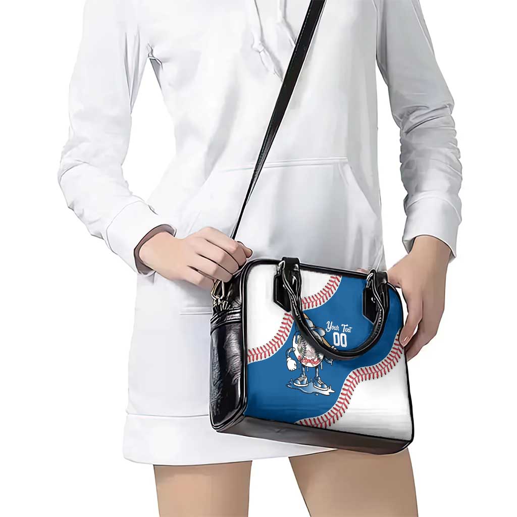 Italy 2026 Baseball Custom Shoulder Handbag Go Champions Drip Style