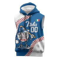 Italy 2026 Baseball Custom Sleeveless Hoodie Go Champions Drip Style